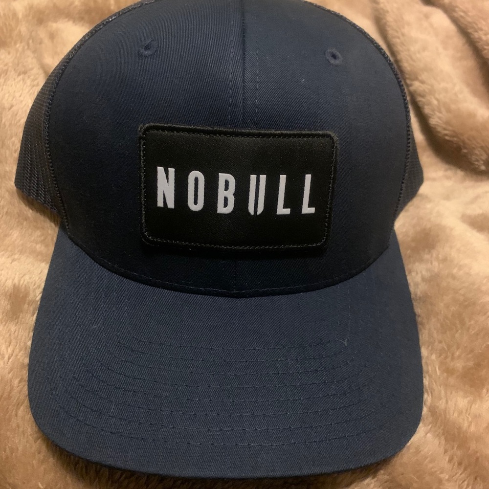 NEW UNISEX NAVY NOBULL CURVED-BRIM TRUCKER hat